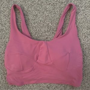 NWOT Lululemon Pink Bra